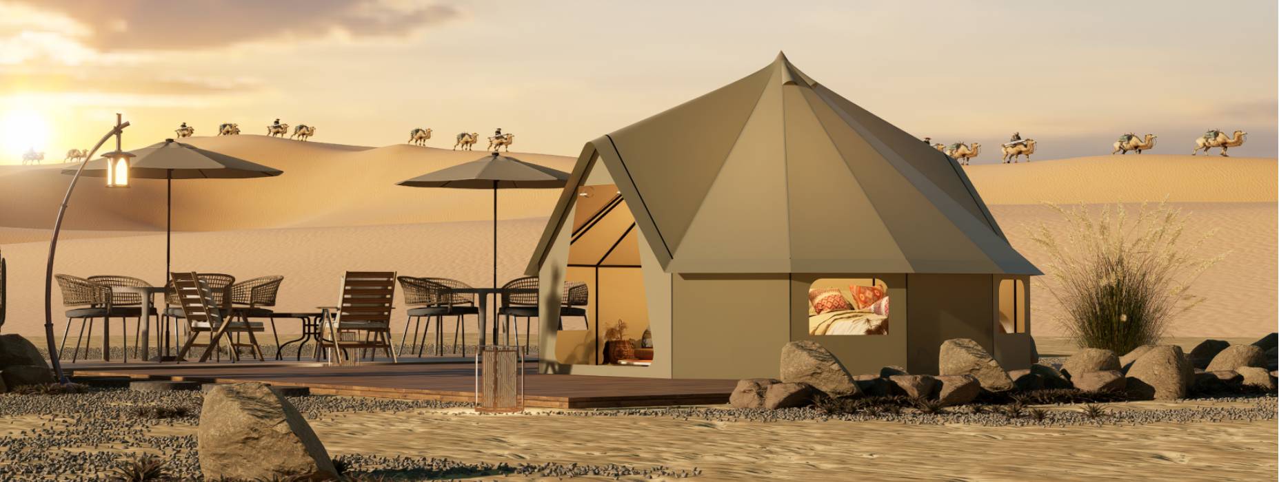 克拉玛依区露营酒店帐篷产品